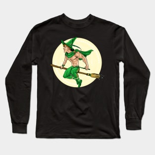 Witch Boy - Green/Jade Long Sleeve T-Shirt